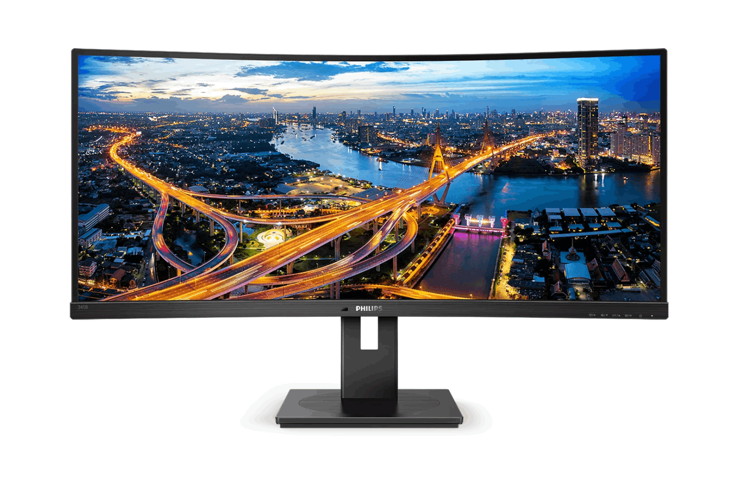 Philips 34 inç 345B1C/00 UltraWide Curved LCD Monitör