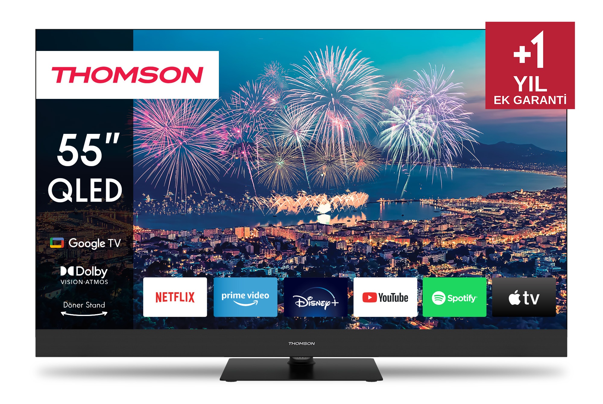 55" Google QLED Plus TV